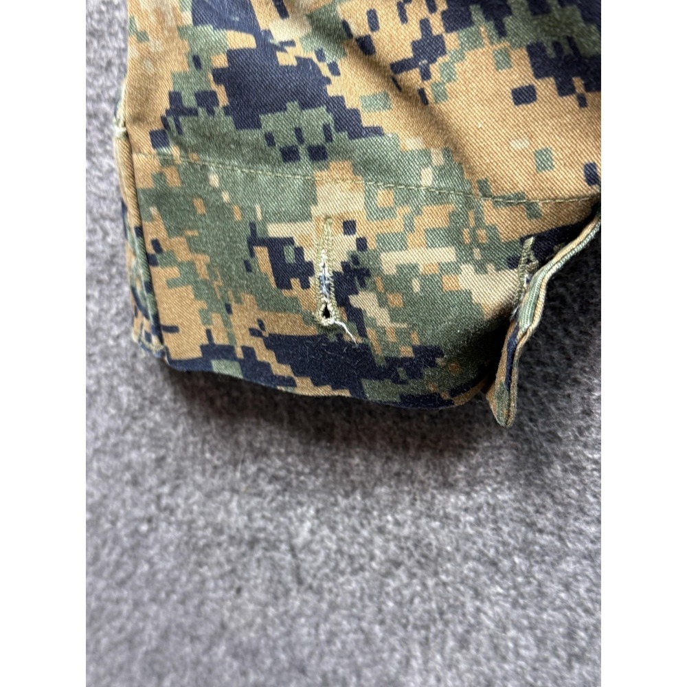 US Marines Shirt Mens Medium Regular Woodland MARPAT Camouflage Permethrin MCCUU - Picture 5 of 16